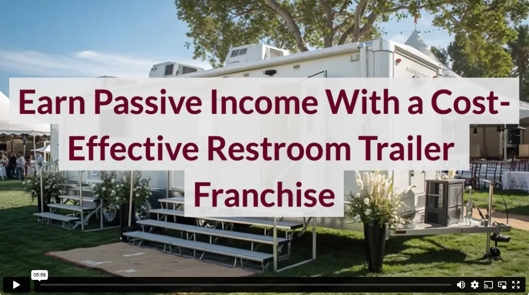 Earn Passive Income With a Cost-Effective Restroom Trailer Franchise
