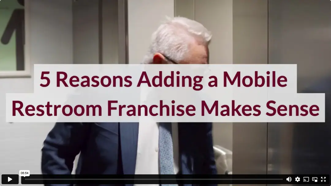 5 Reasons Adding a Mobile Restroom Franchise Makes Sense
