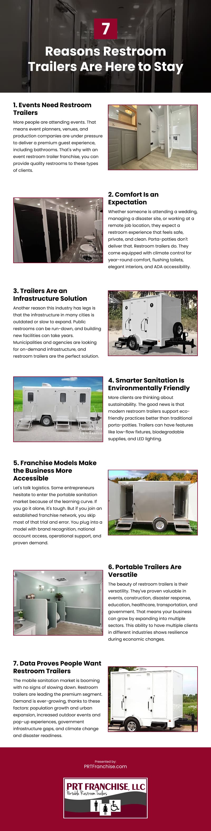 7 Reasons Restroom Trailers Are Here to Stay Infographic